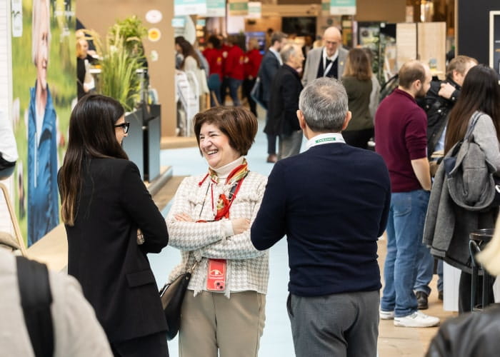Visitors to the Cheese and Dairy Products Show