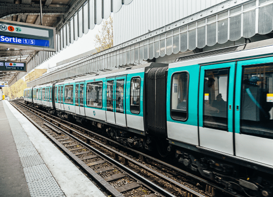 une station de métro