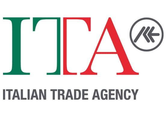 Logo d'Italian Trade Agency. 